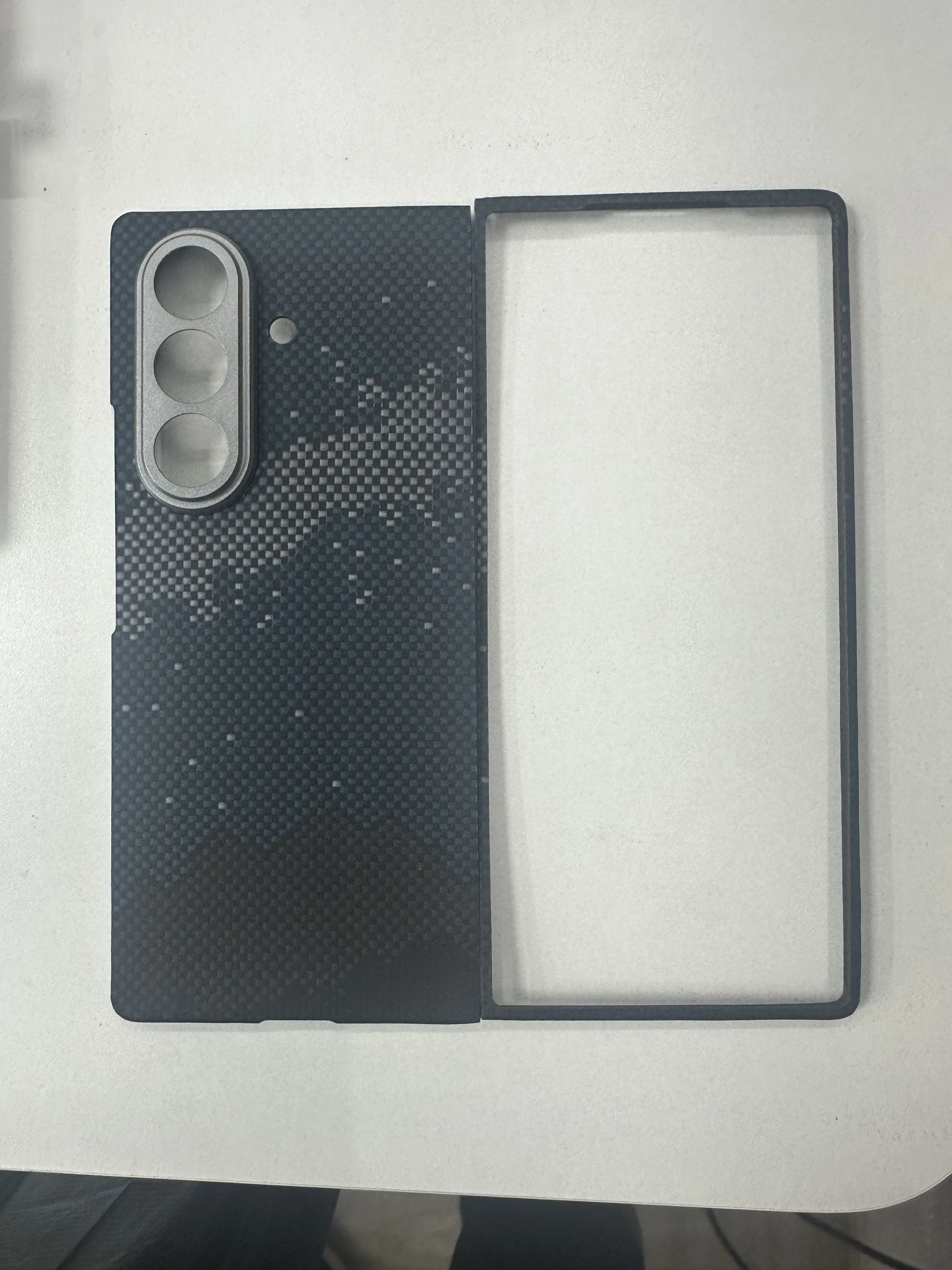 

Магнитный чехол Magsafe для Samsung Galaxy Z Fold 7 6 5 4, ультратонкий чехол из арамидного волокна для Galaxy Z Fold 7, 6 5 4, чехол