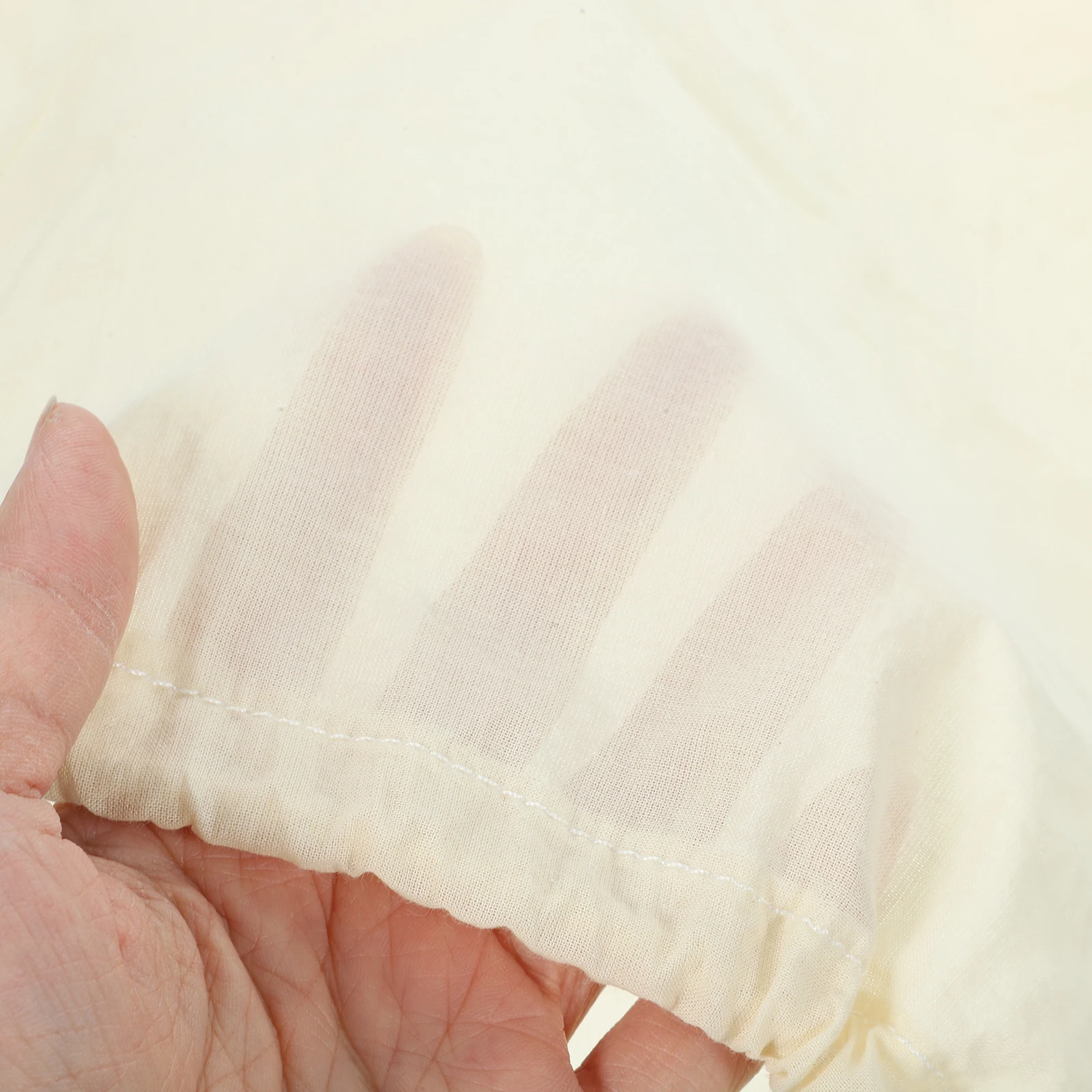 

Food Grade Reusable Cotton Fabric Filter Bag Large Mesh Strainer Bag for Wine Nut Milk Coffee Large Reusable Filter Bag,