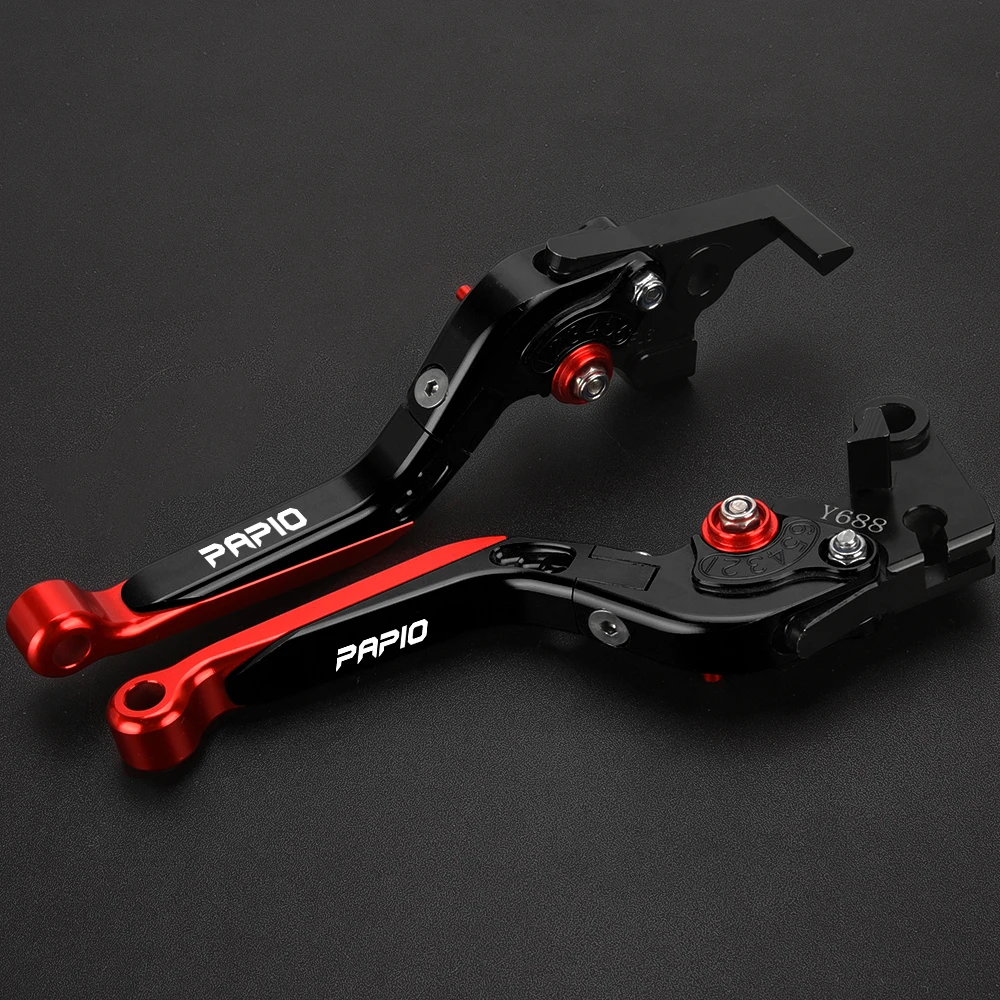 

FOR CFMOTO PAPIO papio 2020 2021 2022 2023 2024 2025 2026 Motorcycle CNC Aluminum Adjustable & Extendable Brake Clutch Levers