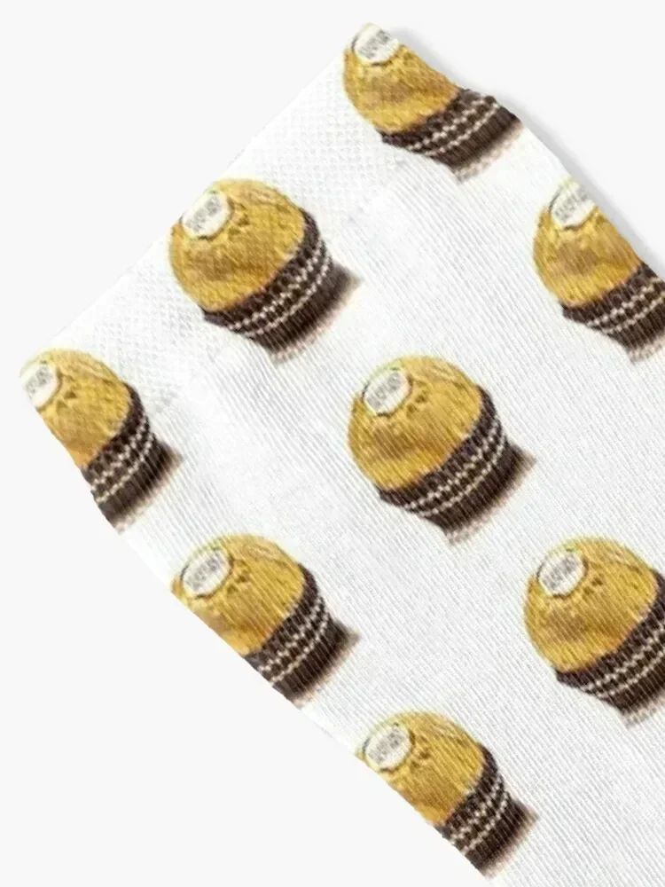 Ferrero Rocher 2 Socks ถุงเท้าปั่นจักรยานมีความสุขสําหรับผู้หญิงผู้ชาย