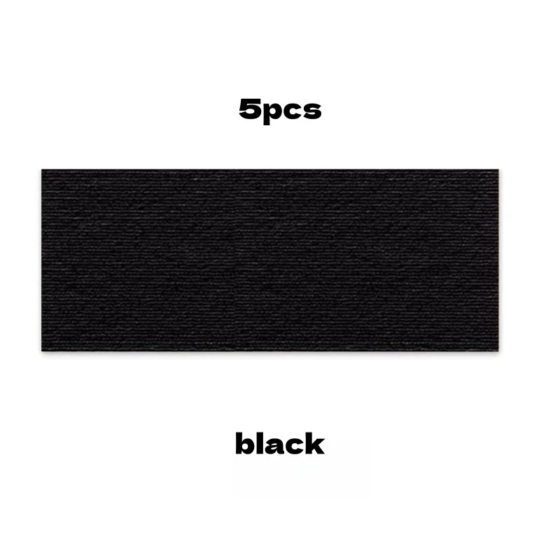 5Pcs 20x100cm Self Adhesive Stair Tread Mats Non-Slip Water Absorbent Safety Mute Carpet Pad Step Anti-Slip Mat Floor Protection - view 4