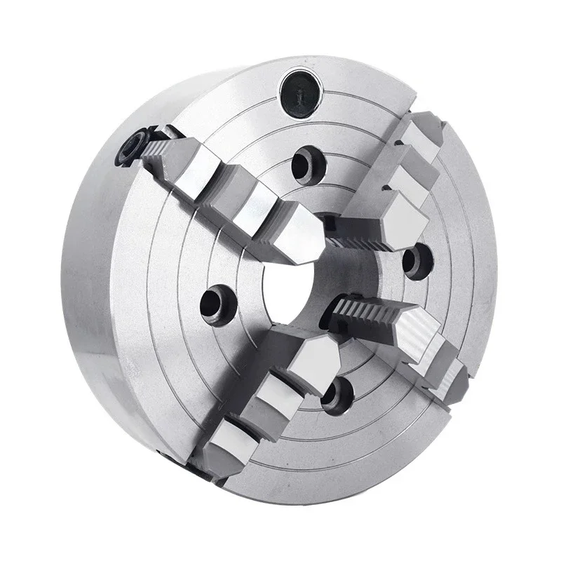 Four-jaw single-action chuck Lathe manual chuck clamp