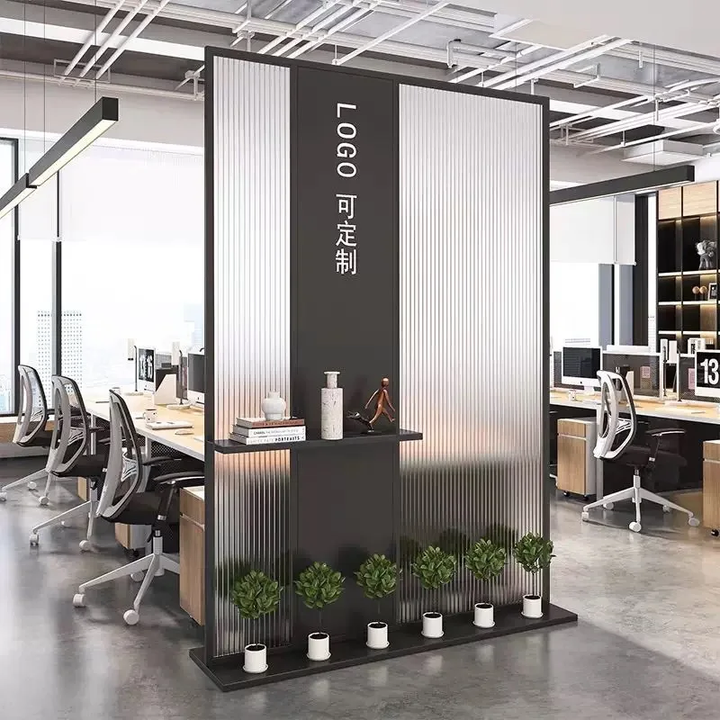 Custom. [Multiple Colors] Office Entrance Partition Company Wall Restaurant Ding Room Hotel Hall Iron Screen Backgrou