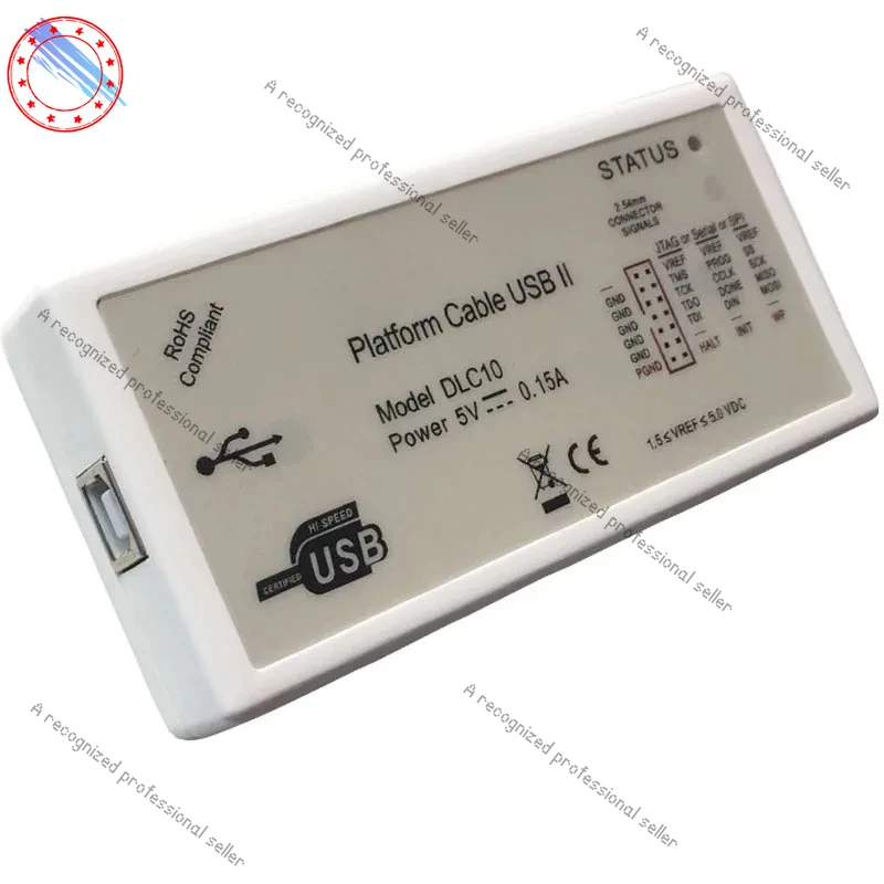 

Кабель платформы Xilinx DLC10, USB-кабель для загрузки, программатор Jtag для FPGA CPLD, поддержка XP/WIN7/WIN8/Linux