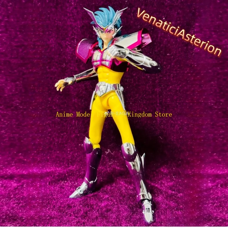 

In Stock CS Model Saint Cloth Myth EX Hound Asterion Zodiac Silver Knight Action Figure Collection Desktop decorations Toy