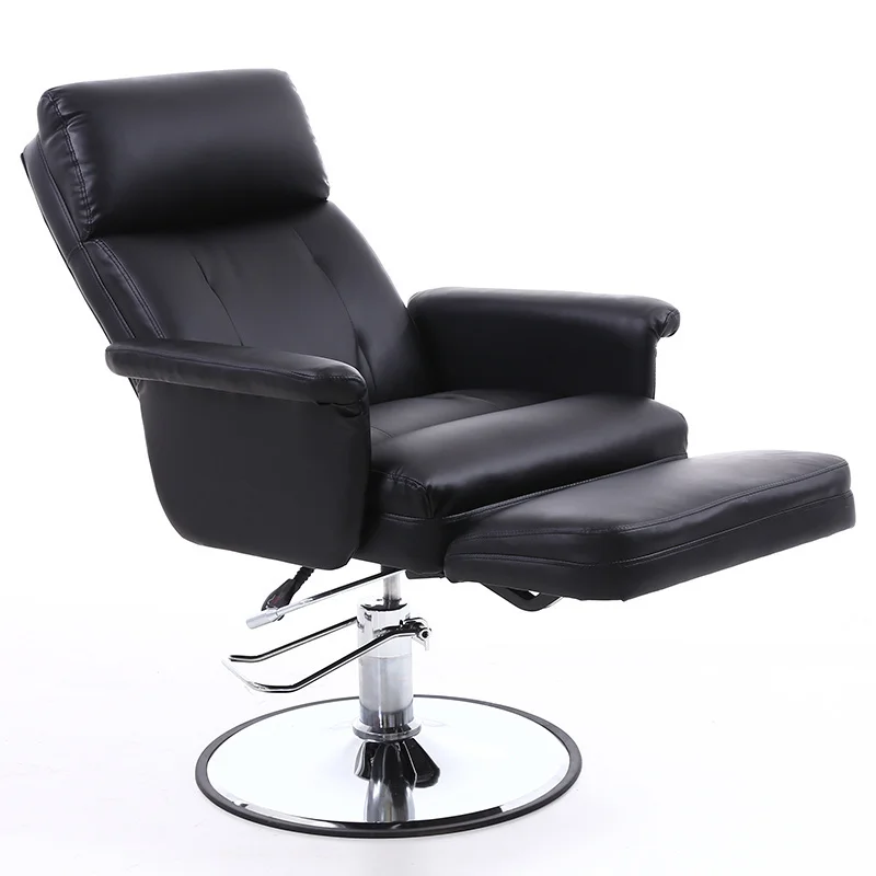 Hydraulic Lifting Beauty Eyelash Computer Barber Chairs Swivel Hairdressing Chair Pedicure Backrest Cadeira Commercial Furniture