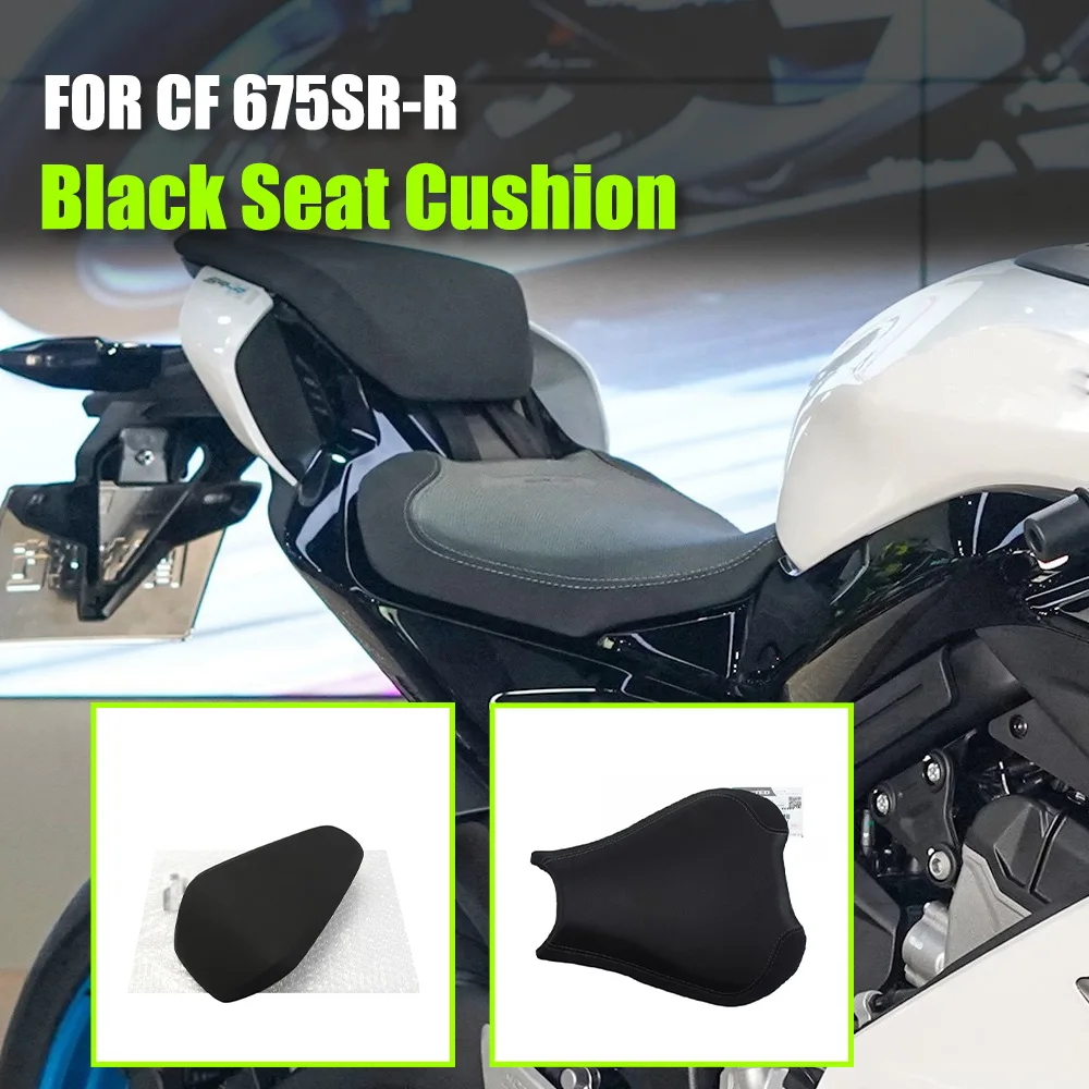 Cuscini per sedile moto per CF/MOTO 675SR-R 675SS 675 SR SS 2025-2026, borsa morbida per sedile passeggero, altezza originale
