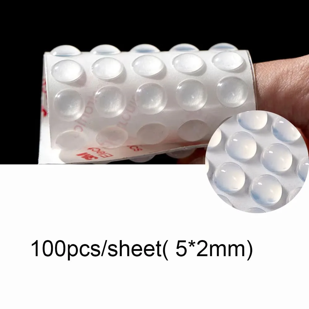 

Silicone Nail Art Keyboard Sticker Hemispherical Transparent Typing Keyboard Cover Keyboards Heightening Sticker