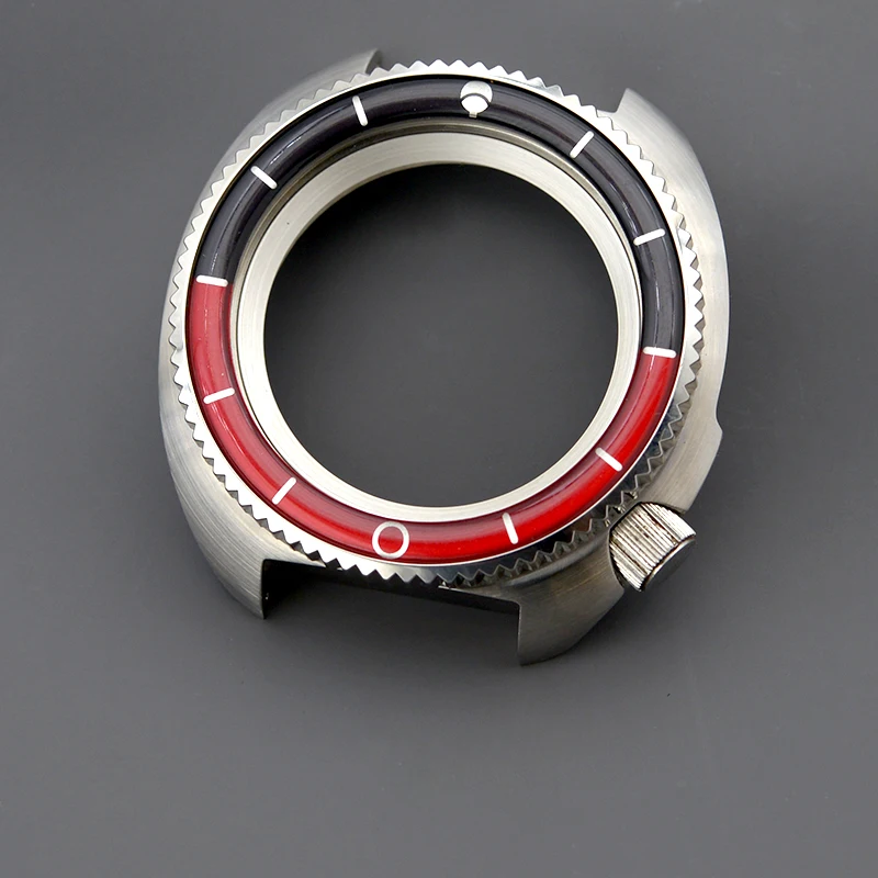 Mod 6105 Turtle Abalone Diving Watch Case Sapphire Glass Fit NH34 NH35 NH36 Movement DIY Wrist Watch Replacement Shell