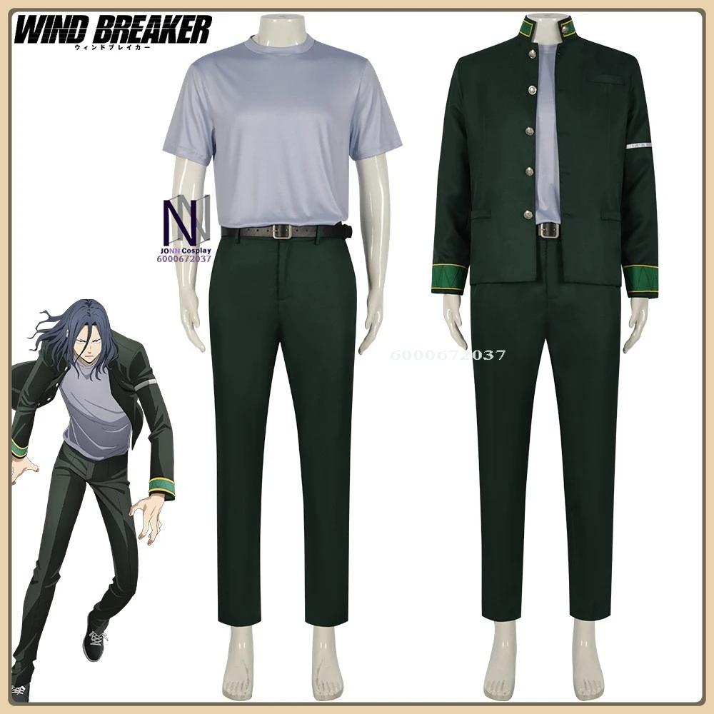 

Мужской костюм для косплея Хаято Суо 2025 года – высококачественный полный комплект: ветровка, аниме-одежда, длинное пальто, костюм для вечеринки на Хэллоуин