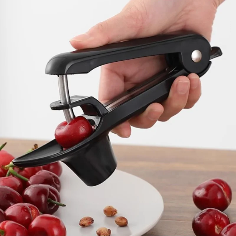 Core Seed Remover Useful Olives Go Nuclear Device Cherry Pitter Plastic Fruits Gadgets Tools Kitchen Accessories