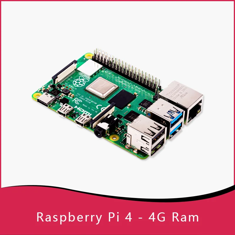 Original Raspberry Pi 4 Model B 4B RAM 1GB 2GB 4GB 8GB Kit G Core