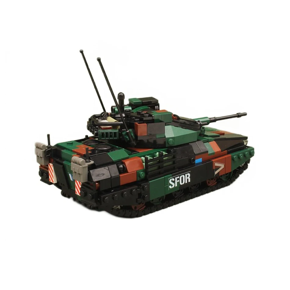 Modern Infantry Fighting Vehicle Model MOC Army Armed Forces Tank Building Blocks Bricks Puzzle Toy For Children's Birthday Gift