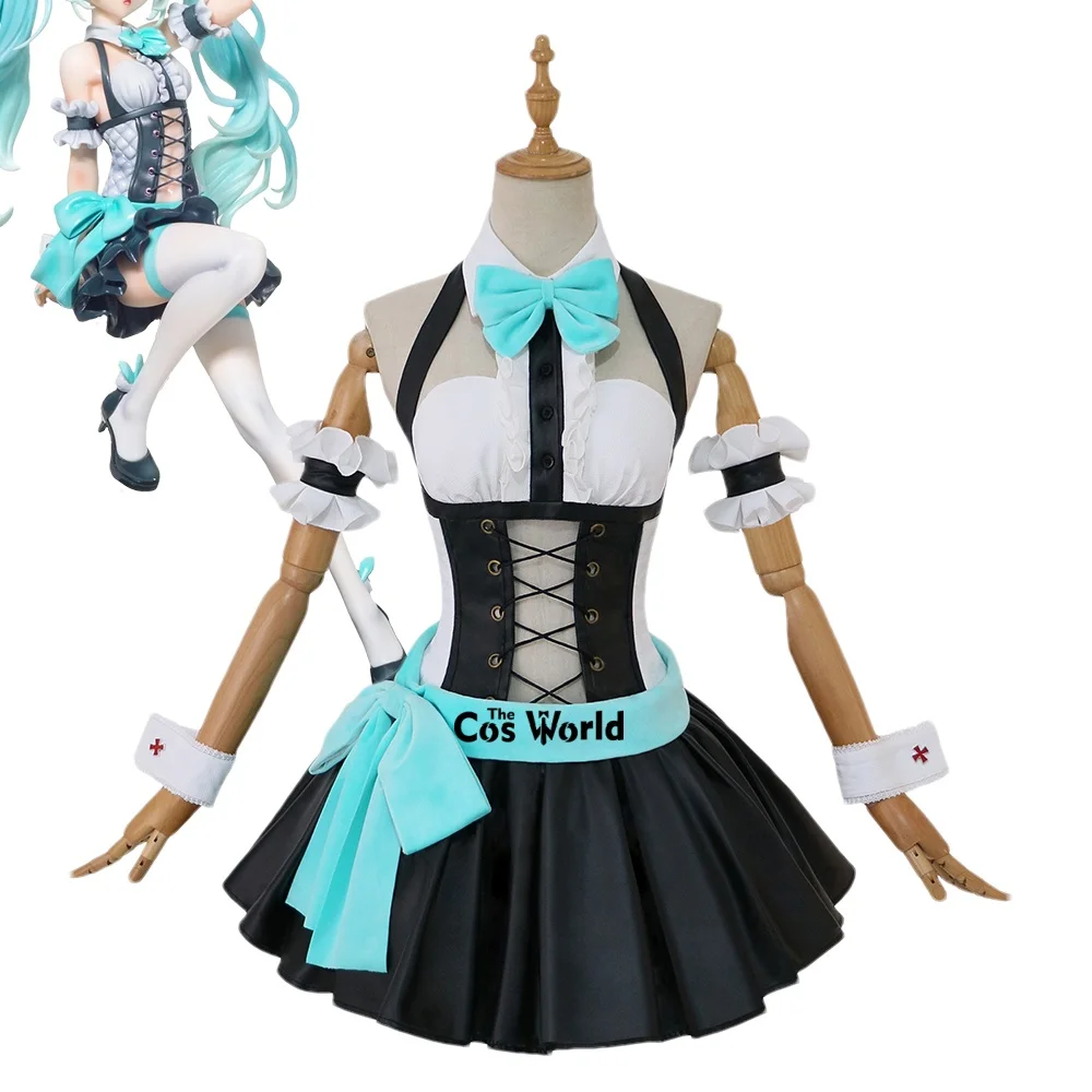 

Miku Bunny Girl Dress Uniform Outfits Anime Cosplay Costumes