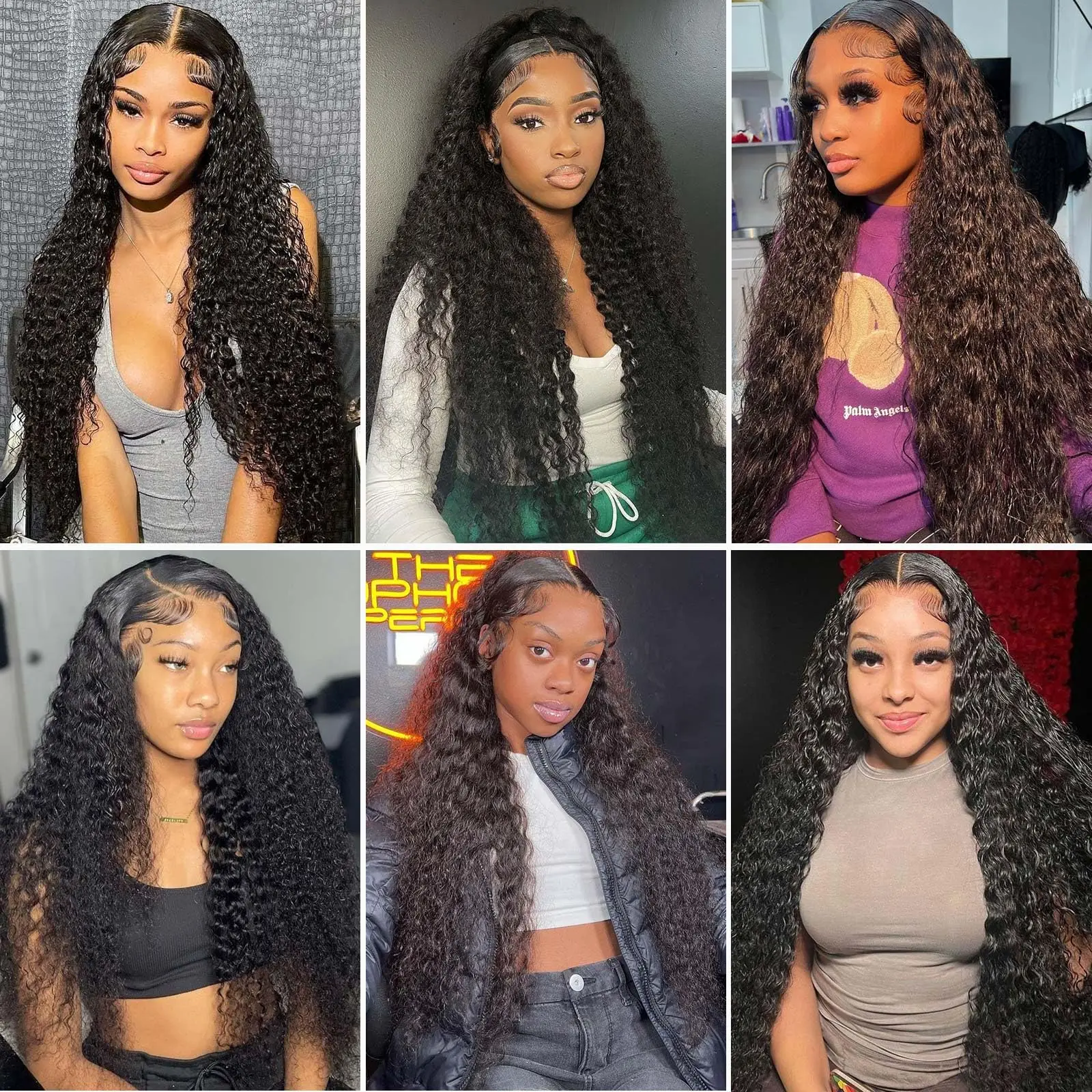 30 40 inch Deep Wave 13x4 Lace Front Wig Human Hair 13x6 HD Lace Frontal Wig Pre Plucked Curly Wigs 100% Human Hair Glueless Wig