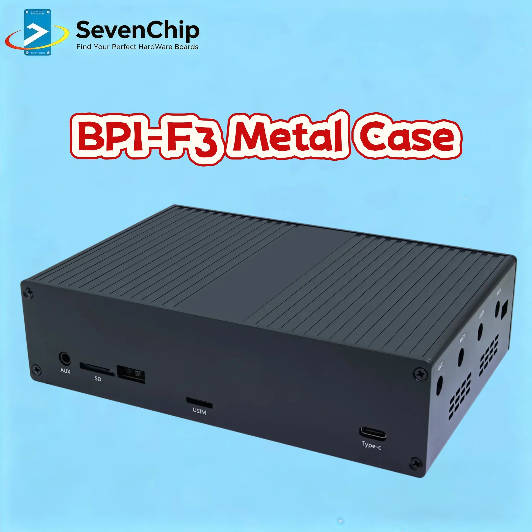

Металлический корпус Banana Pi BPI-F3, подходящий для BPI-F3
