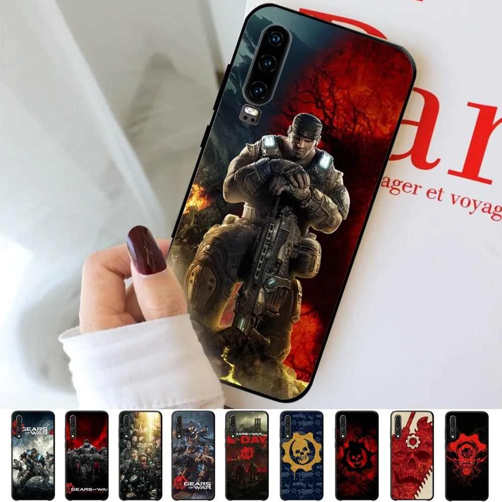 G-Gears Of W-Wars Phone Case For Huawei P 8 9 10 20 30 40 50 Pro Lite Psmart Honor 10 Lite 70 Mate 20lite