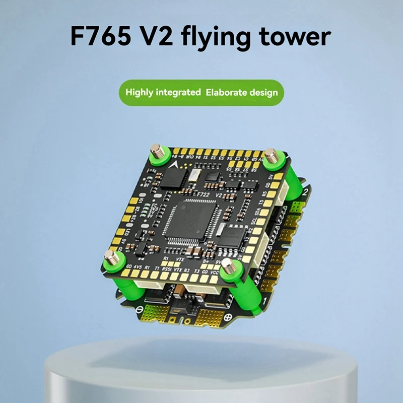 F765 V2 FC&ESC FPV Stack F722 Контроллер полета 65A AM32 ESC без BEC для RC FPV Drone