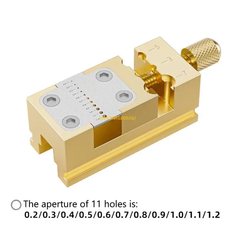 M4yc Precise Watch Benches Vicesスレッド調整防止アンチスリップコレット締めツール銅安定監視ヘッドホルダーウォッチメーカー