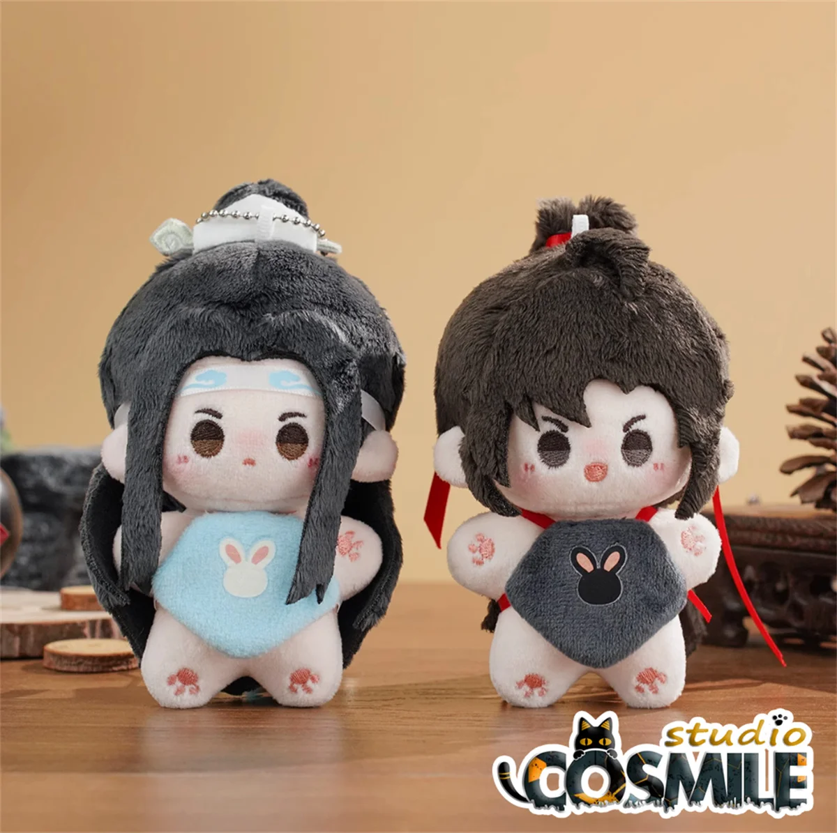 Grandmaster of Demonic Cultivation MDZS Mo Dao Zu Shi Lan Wangji Wei Wuxian Stuffed Plush Starfish 10cm Doll Toy Keychain MN Apr