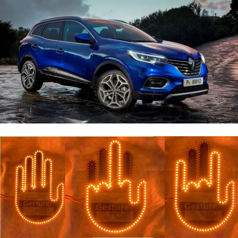 

1 компл. Автомобильный стробоскоп, жест стробоскопа для renault KADJAR KANGOO KOLEOS MASTER светильник E-Tech Rafale Kardian Arkana