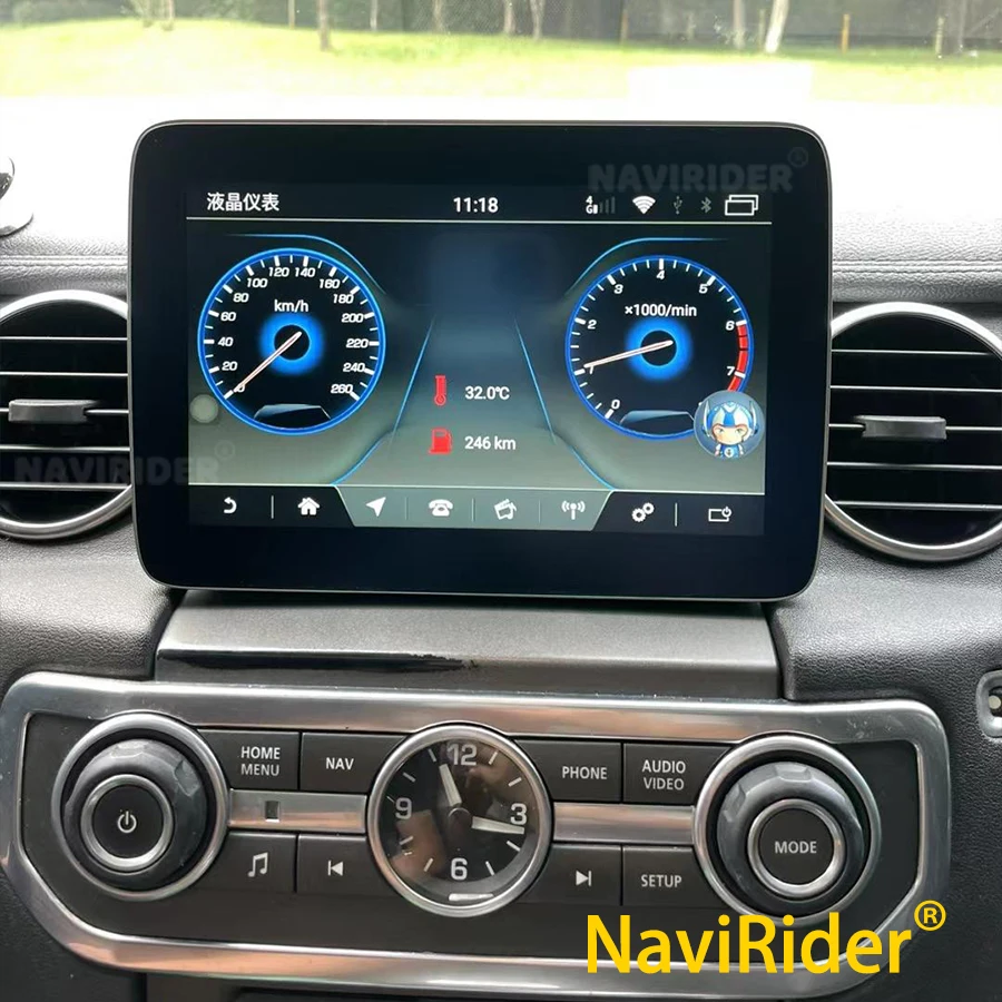 

Для Land Rover Discovery 4 LR4 2009-2016 8,4 ''Qled экран Android 13 GPS-навигация стерео CarPlay Автомобильный мультимедийный видеоплеер