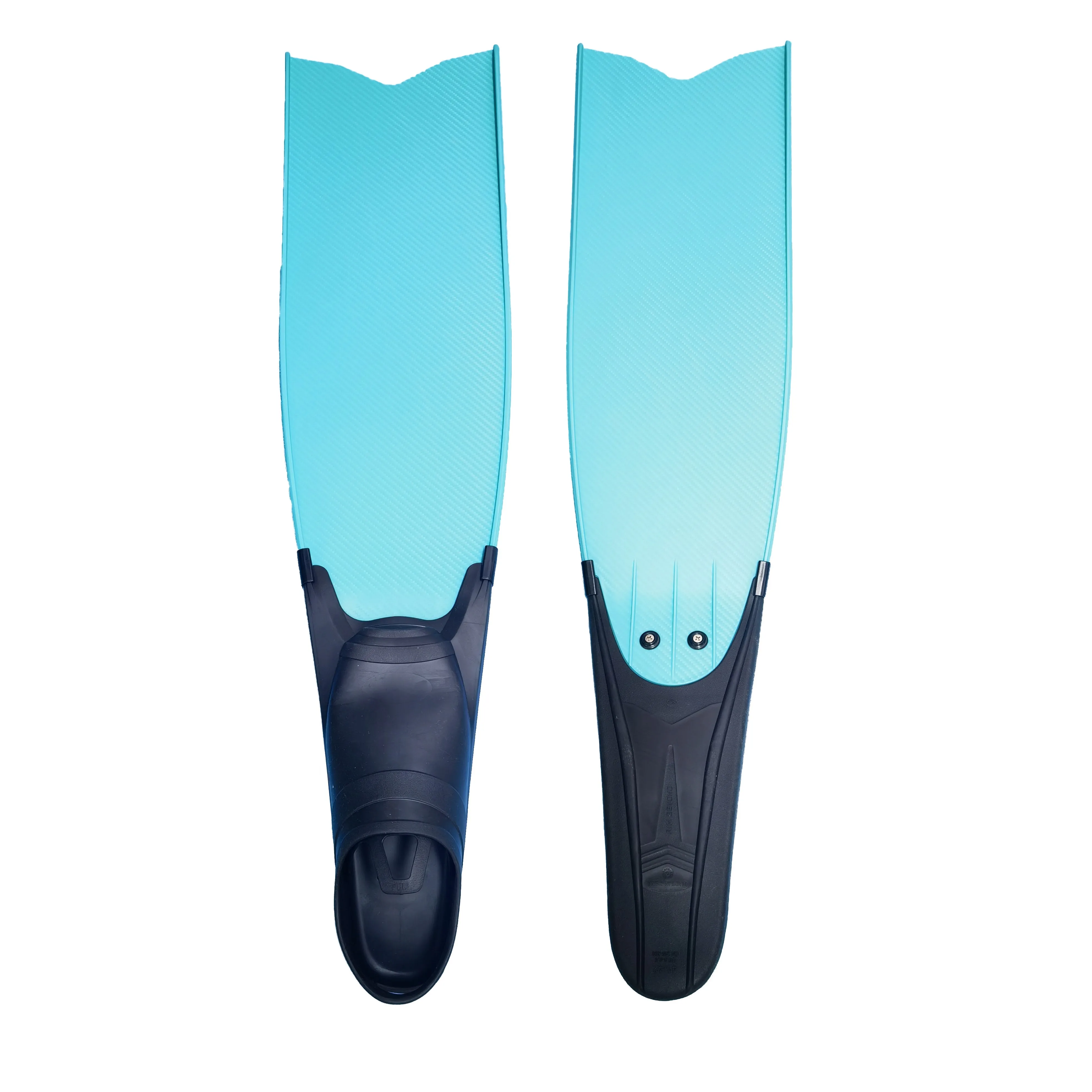 Swimming Fins Long Blade Full Foot Pocket Spearfishing Diving Training Carbon Fiber Soft Comfortable
