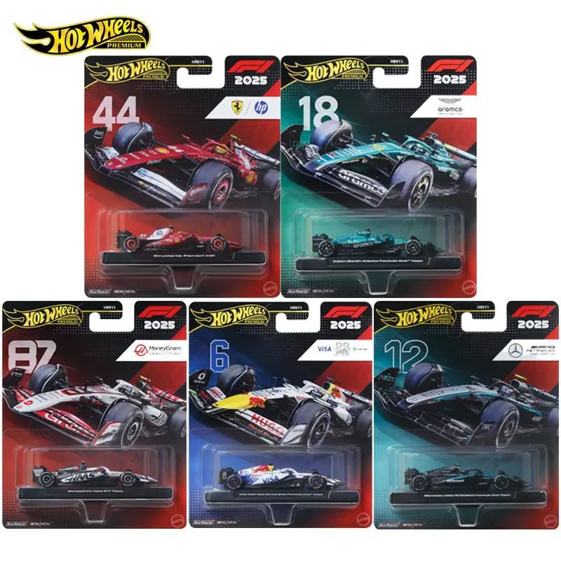 Hot Wheels F1 Racing Car Model, Formula1 Vehicle, Collectible Toy Car, Ferrari HP Mercedes-Benz F1 Visa Red Bull Alpine Aramco image 3