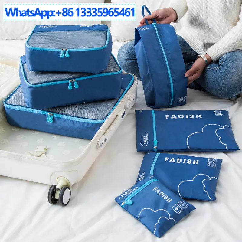 For Travel Storage Bag Clothes Underwear Organizing  Luggage Storage Travel Clothing Portable Parcel Bag Set
