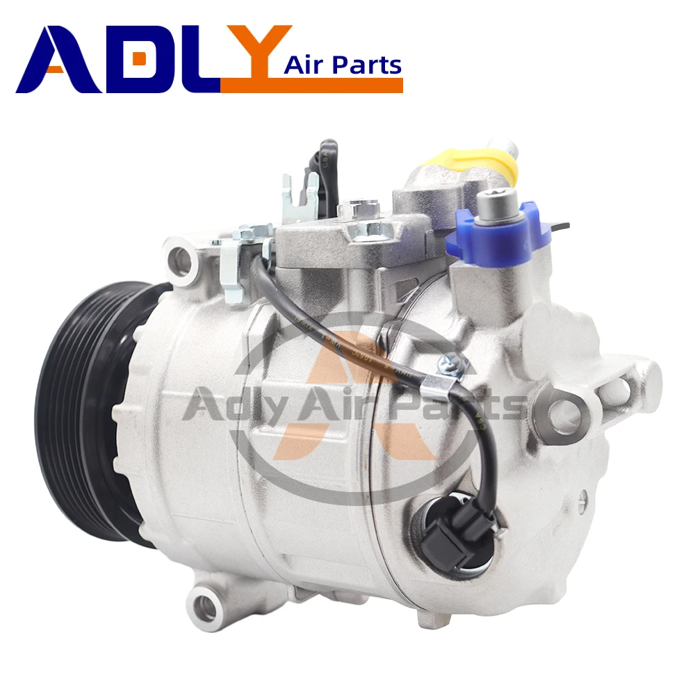 Untuk Transporter VW T5 Multivan Amarok 7SEU17C kompresor AC Compressor Compressor 447150-2607 447150-2609 4471502601 4471502603