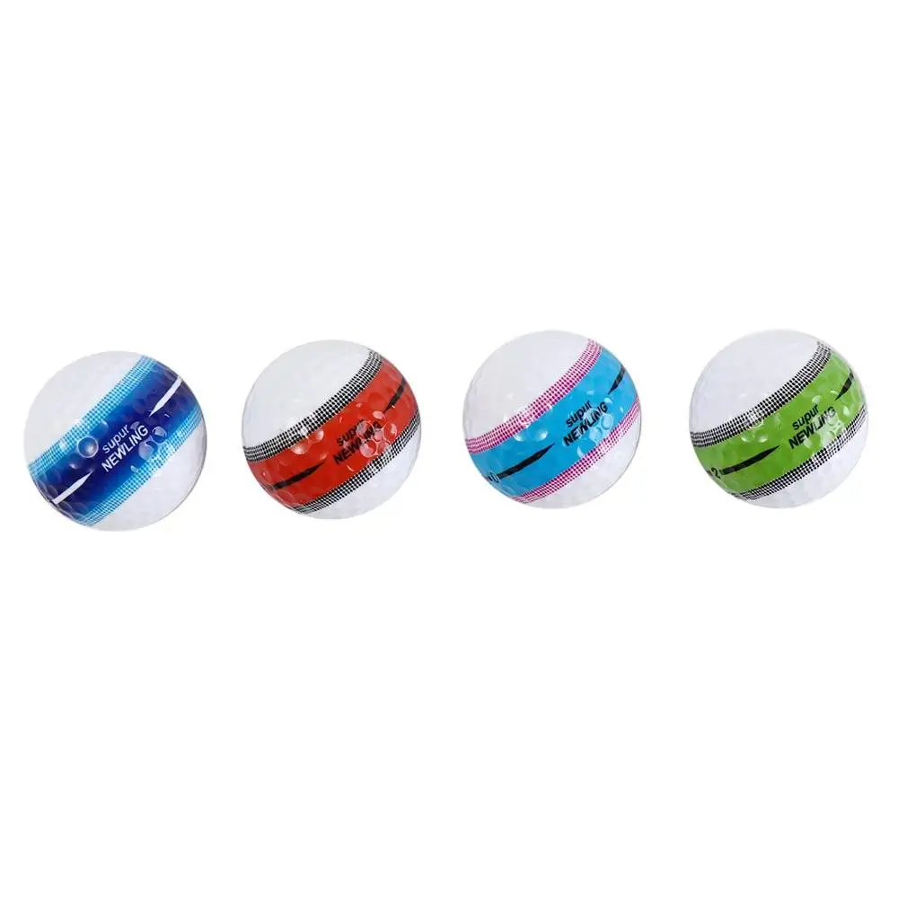 360 ° Aiming Golf Balls Three Layer Purple Golf Three Layer Ball Dark Blue Green Super Long Distance Golf Ball