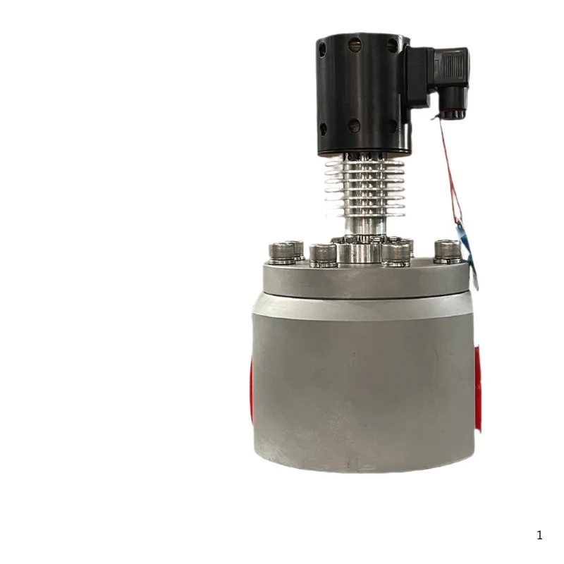 High-pressure stainless steel normally closed, low-temperature solenoid valve, manual function signal feedback, quick switch,