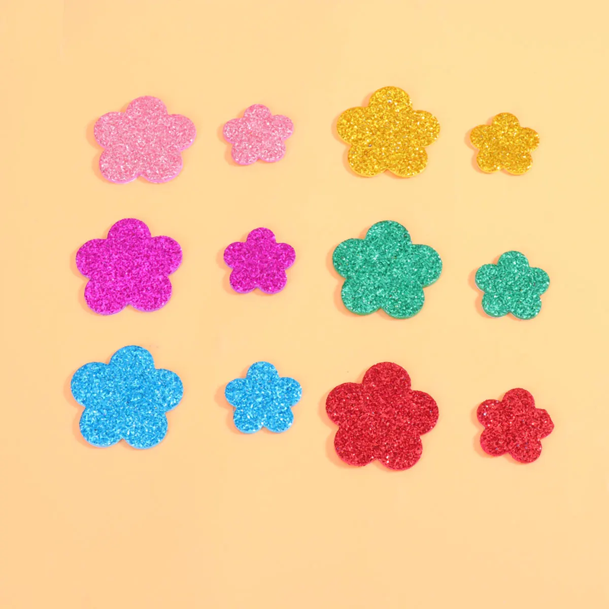 

EVA Patch DIY Flower Material 5 Bags Stickers Glitter Props Kit Jewelry Craft Project Supplies Classroom Home Decor