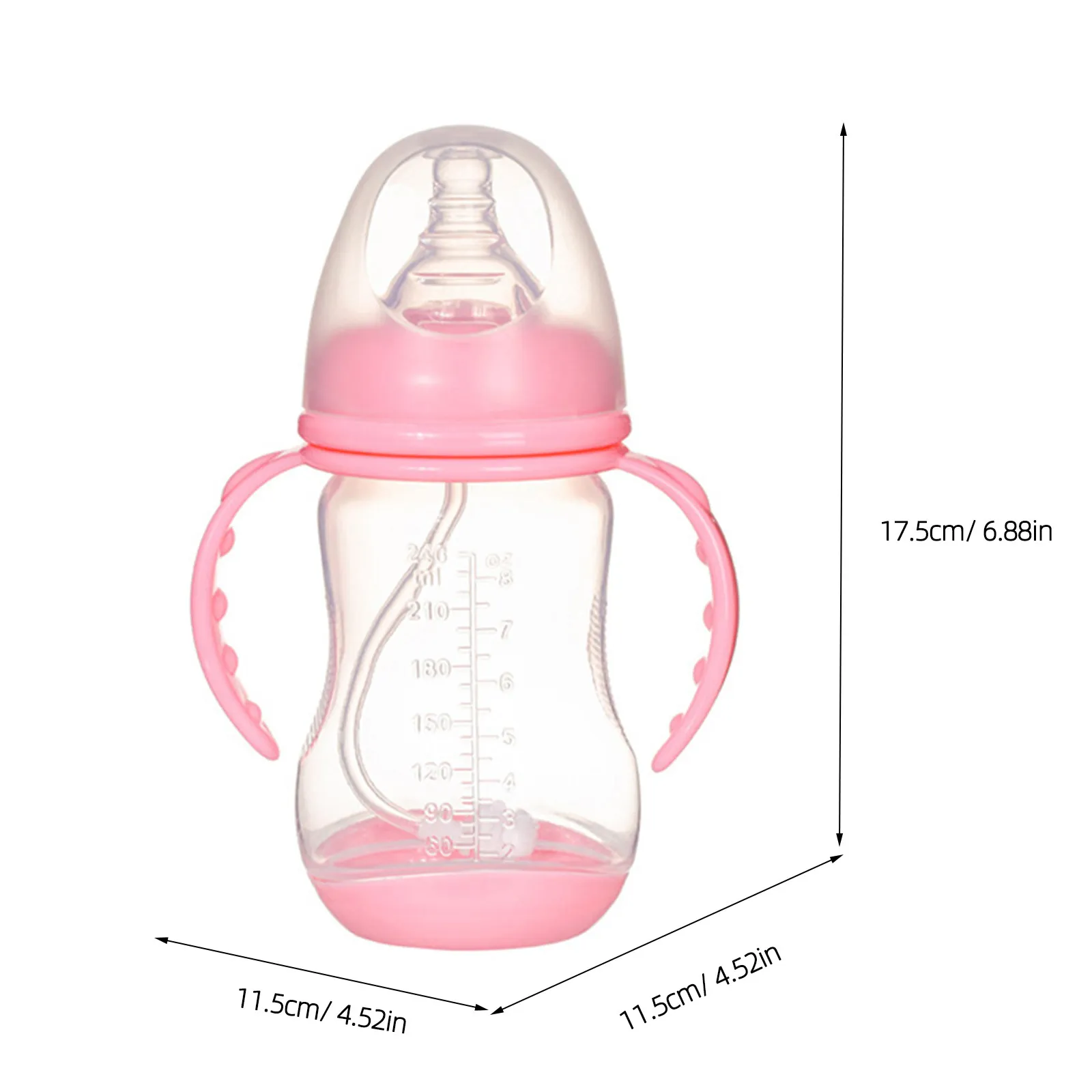 Kids Milk Bottle Portable Lightweight Baby Training Cup Easy to Clean for Infant Toddler Feeding Drinking Water