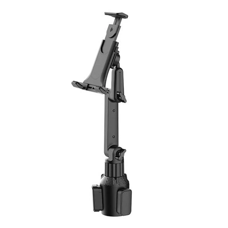 C90C Universal Car Tablet Cell Phone Holder GPS Bracket Clamping Mount Adjustable