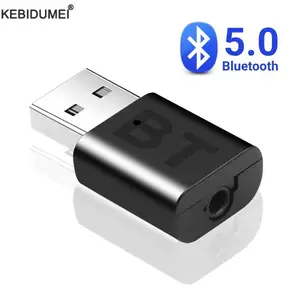 Bluetooth 5.0 Penerima Audio Adaptor Bluetooth Nirkabel Jack 3.5 MM 3.5 Dongle USB Musik Stereo Otomatis untuk Headphone Speaker TV 12 adaptor bluetooth headphone penjualan terbaik - №