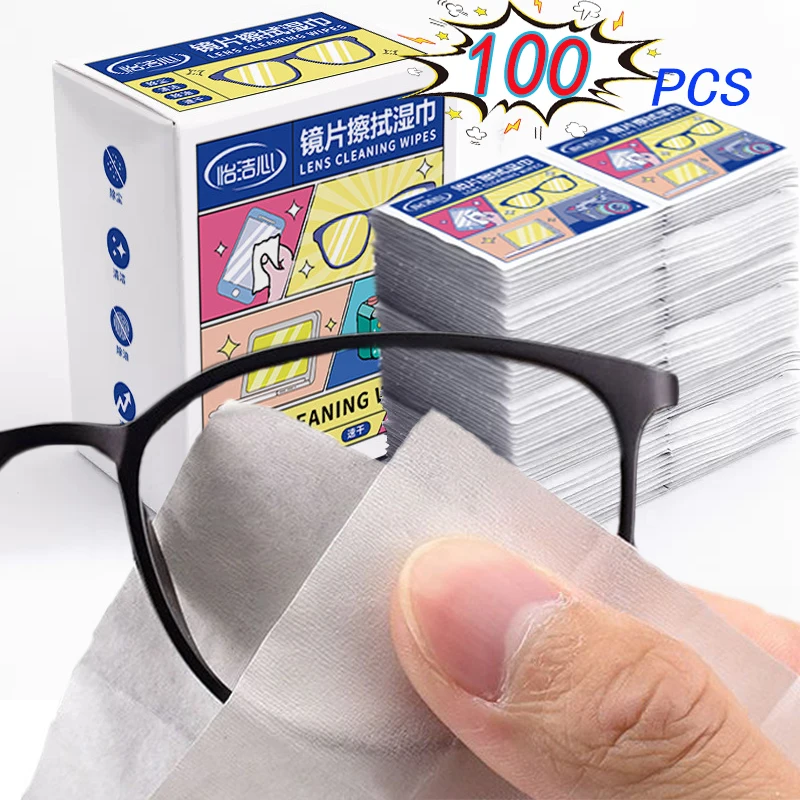 10-100pcs High Quality Cleaning Cloth Glasses Cleaner Cleaning Cloth for Glasses Cloth Len Phone Screen Cleaning Wipes Wholesale