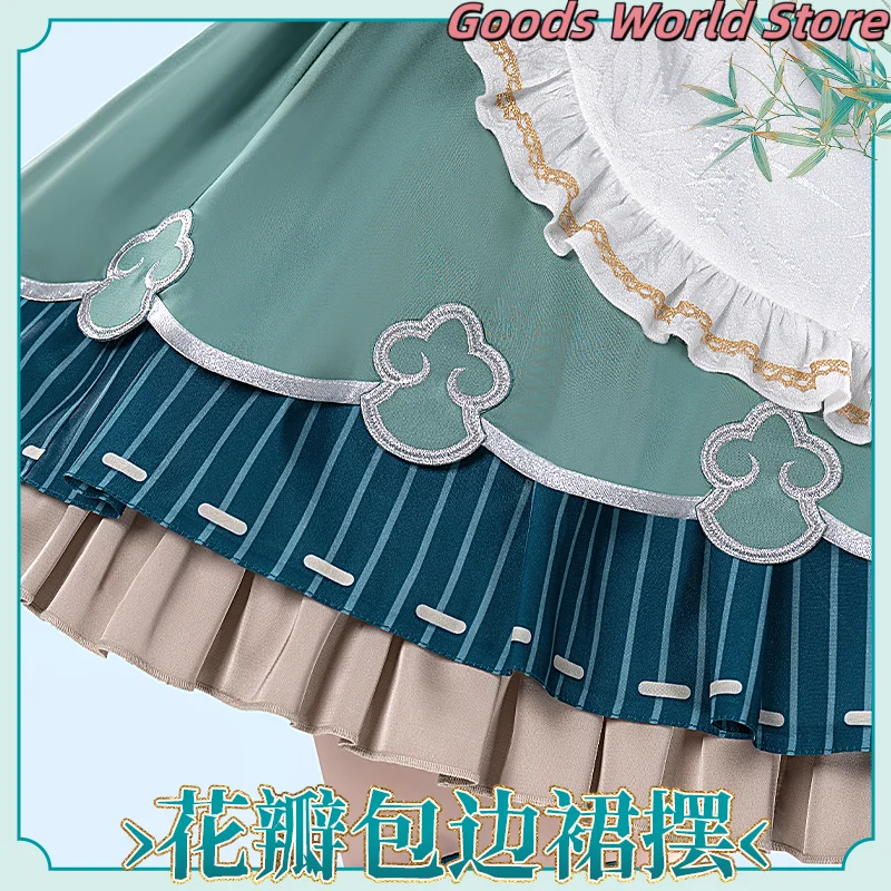 متوفر في المخزون فستان مُصمم حسب الطلب زي هونكاي ستار رايل HUohuo ملابس لعب الأدوار ملابس حفلات الهالوين للنساء #4