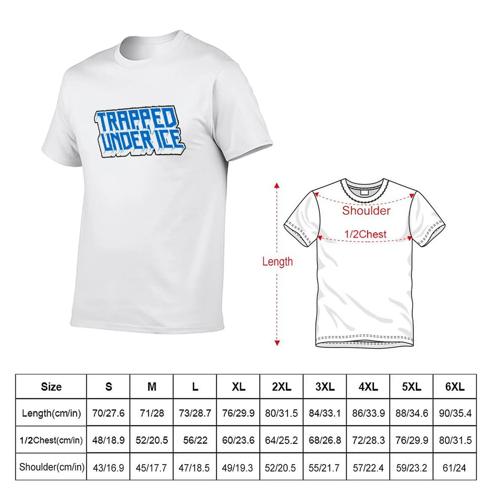TRAPPED UNDER ICE - STACKED T-Shirt new gifts and t-shirts basketball graphic tees fitted t shirts for men