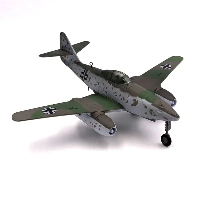 2024New Home Decor1:72 Scale World War II German Messerschmitt Me262 Jet Militarized Fighter Aircraft Model Collection Toy Gifts