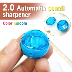 1 Pc Double-Hole Pencil Sharpener (Thick Shape And Thin Shape) 2.0 Core Lead Pencil Sharpener 2 Mm Spherical