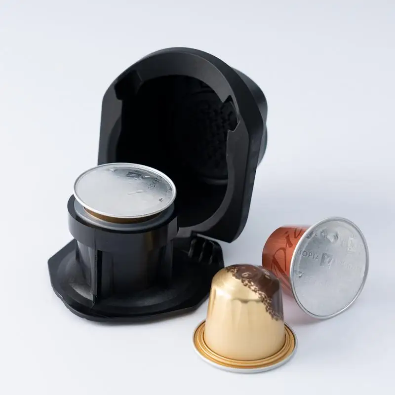 Reusable Capsule Adapter For Dolce Gusto Convert To Nespresso Coffee Pod Conversion Compatible with Genio S&Piccolo XS Machine