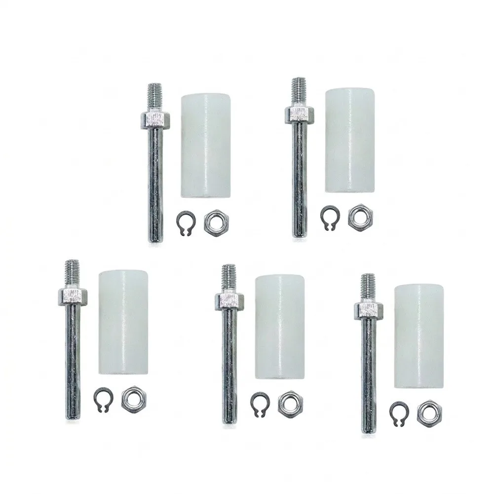 5set Chain Stops Chain Guide Block Set For 044 046 MS440 MS460 MS660 1122 650 7700 Chainsaws Garden Power Tool Accessories