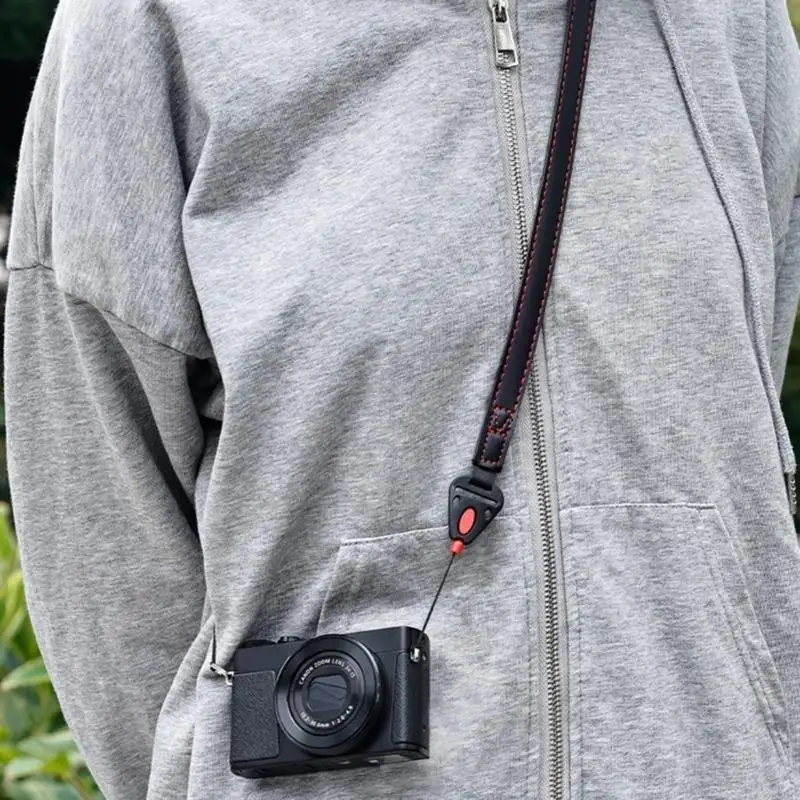 Quick Release Camera Strap Heavy Duty Harness Belt for GR2, GR3, GR3X Cameras Instantly Detachment Design F19E