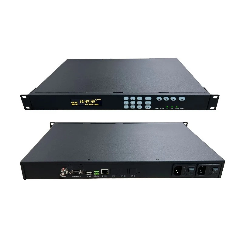 High Precision Time Server: 1-3 Ethernet Ports, Integrated Crystal Oscillator, Accurate Time Synchronization