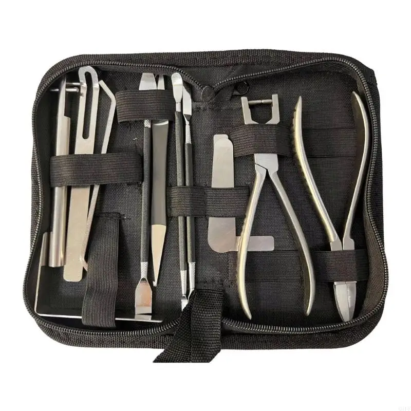 

Q1ff Professional Saxophone Tool Set Set Spring Pligers Сплав Текстура