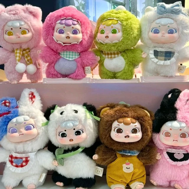 

Silly Kidnap Animal Carnival Party Series Plush Blind Box Cute Doll Pendant Kawaii Figure Mystery Box Collectible Surprise Gift