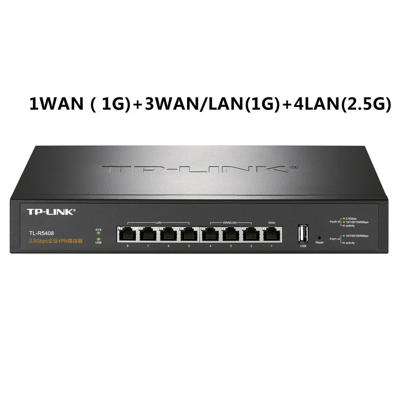 

Tp-link 2,5 Гбит/с, VPN-маршрутизатор для предприятий, двухъядерный, 512 МБ, 1WAN + 3WAN/LAN + 4LAN (2,5G), встроенная система балансировки нагрузки переменного тока, ARP RJ45