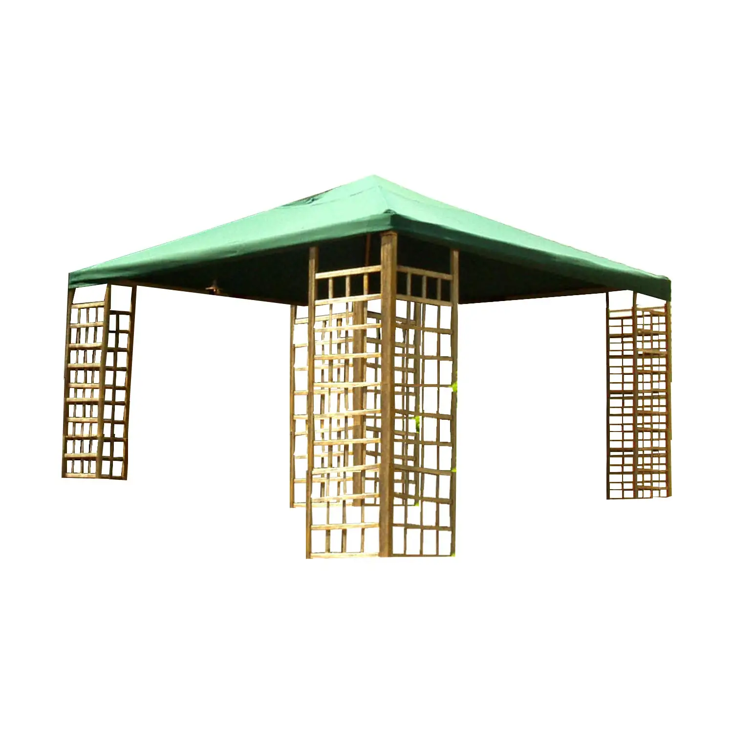 12 x 12 Wood Gazebo Replacement - RipLock 350