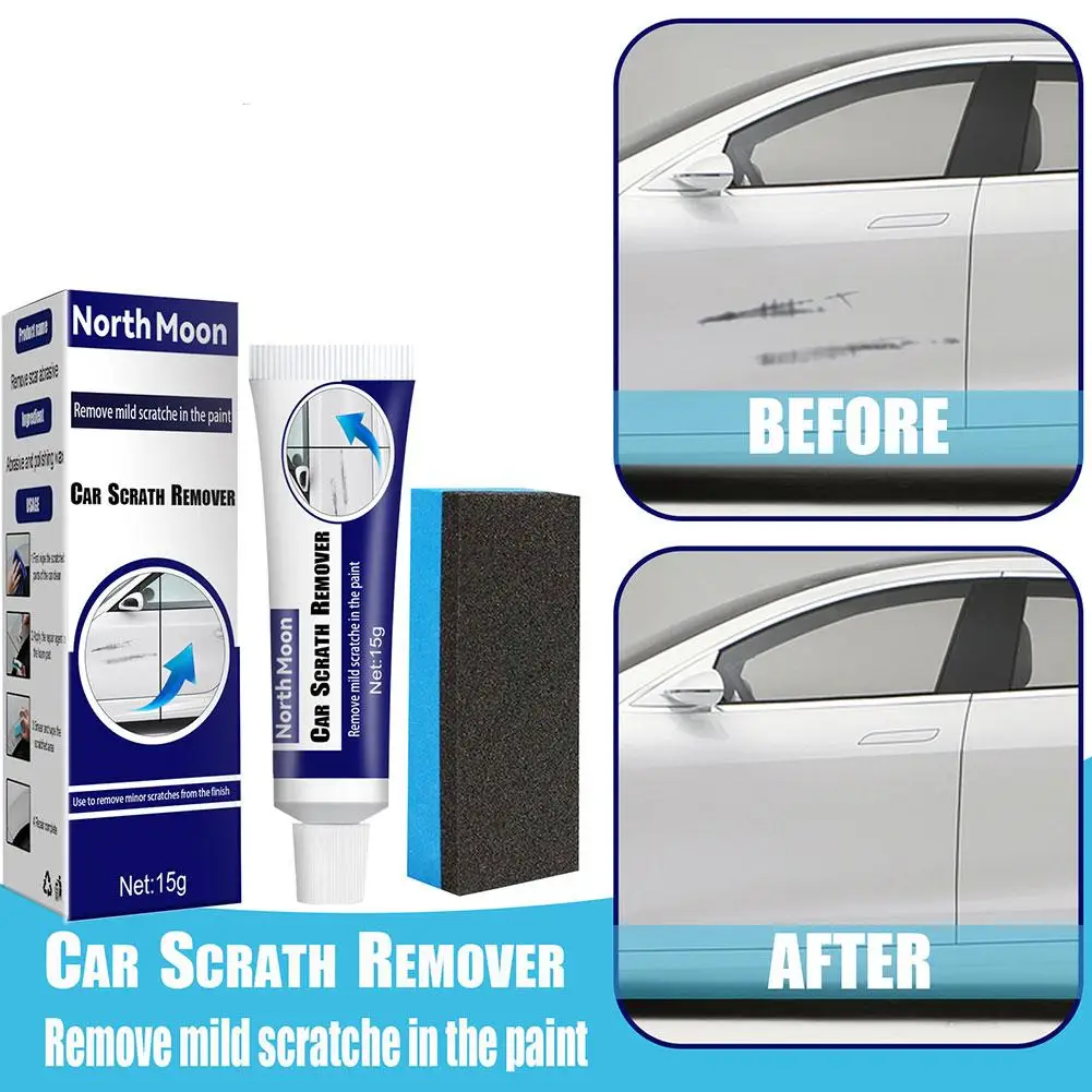 

Car Scratch Removal Wax De-scratch Wax Polishing Abrasives Car Repair Care Supplies Scratches Cleaner Polishes Cream Repair Y2K7